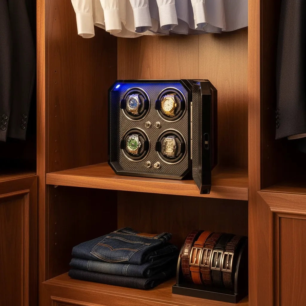 Remontoir Automatique « Velox » – 4 Montres