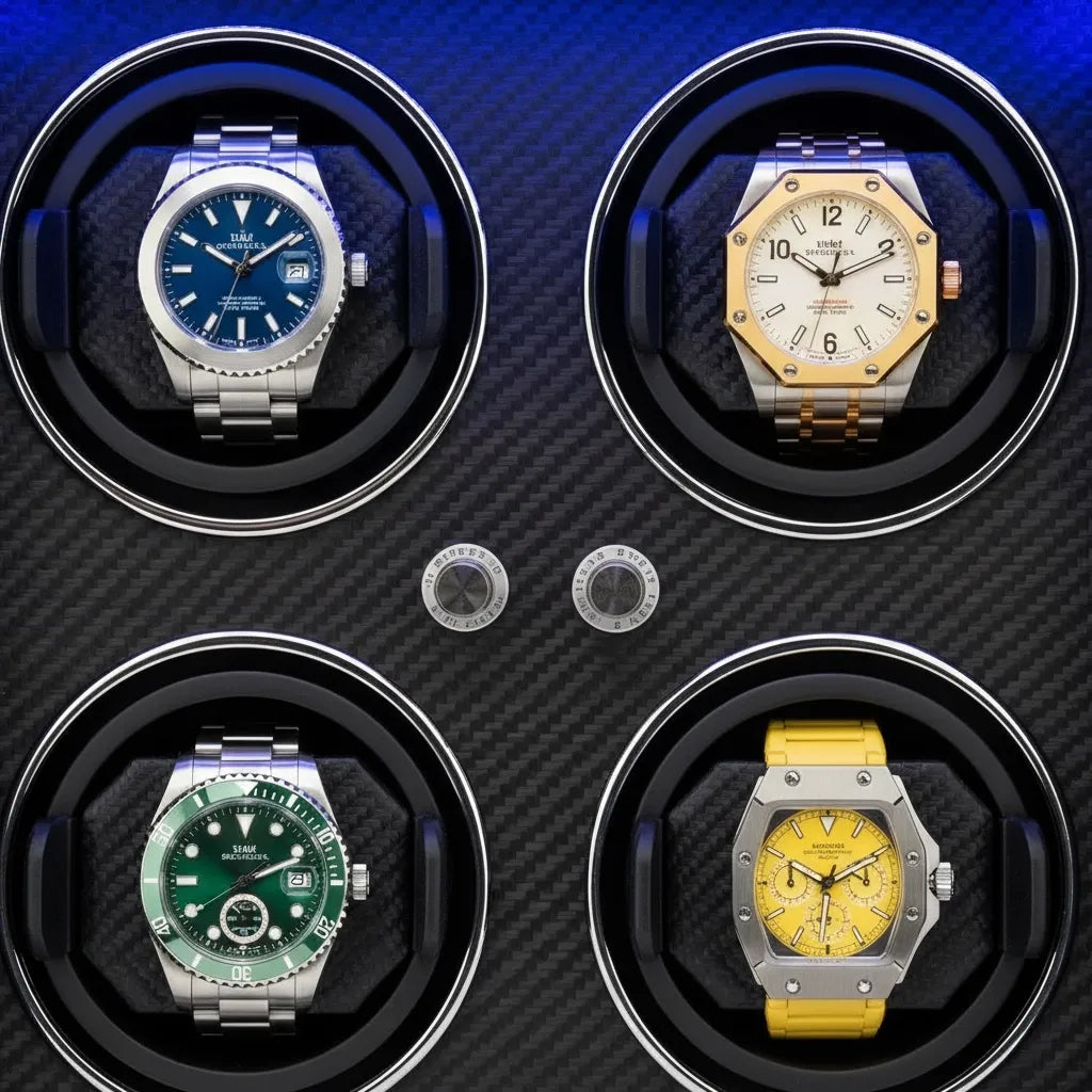 Remontoir Automatique « Velox » – 4 Montres