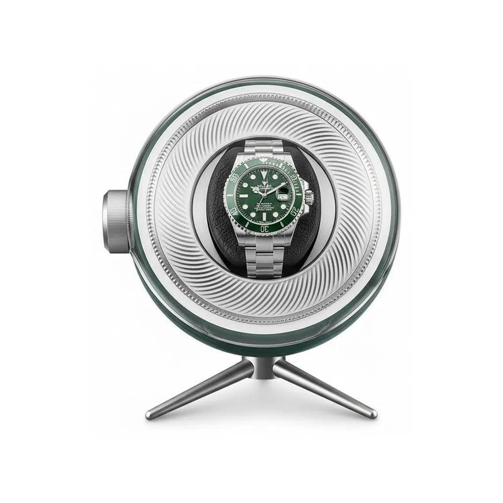 Remontoir Automatique « Verdoyant » – 1 Montre