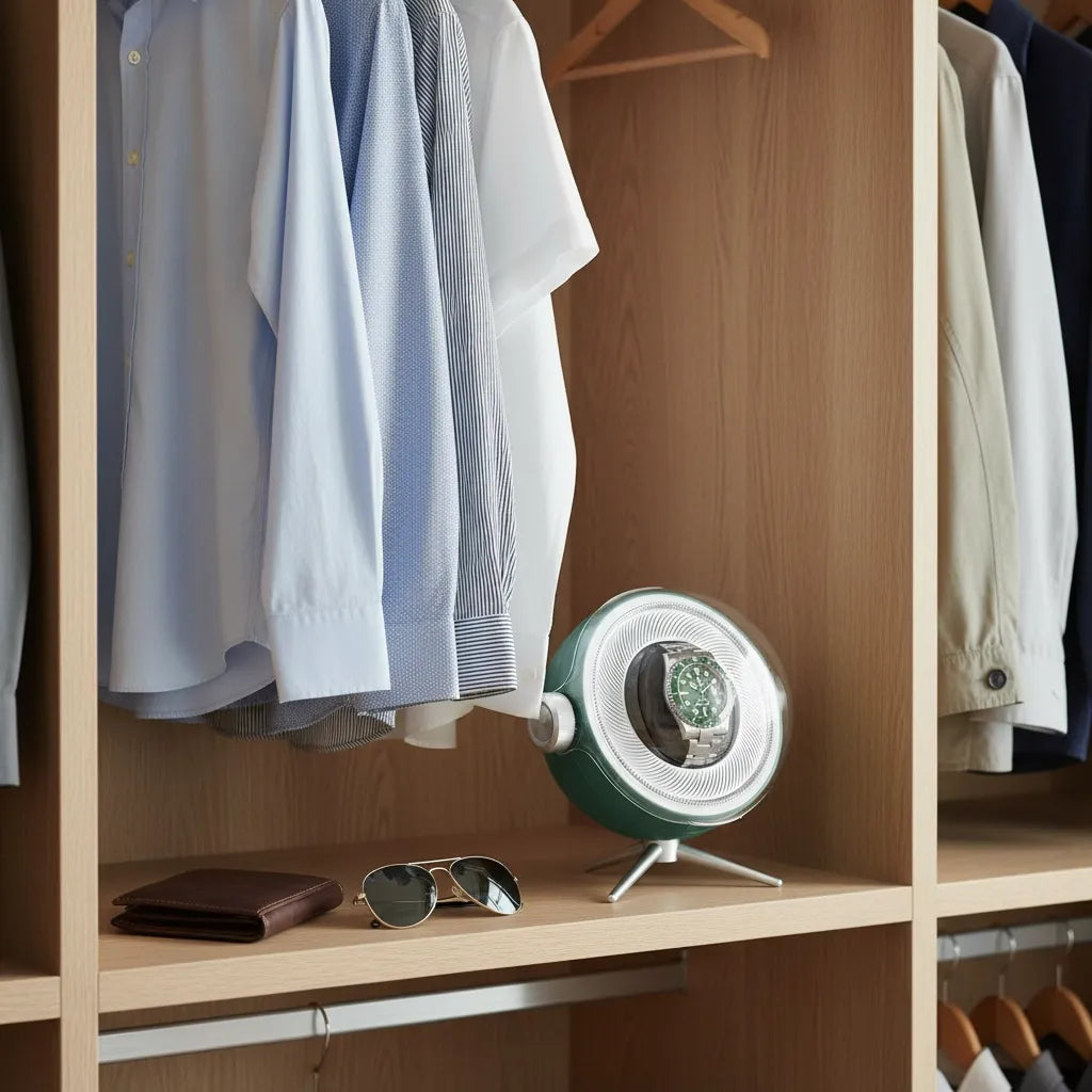 Remontoir Automatique « Verdoyant » – 1 Montre