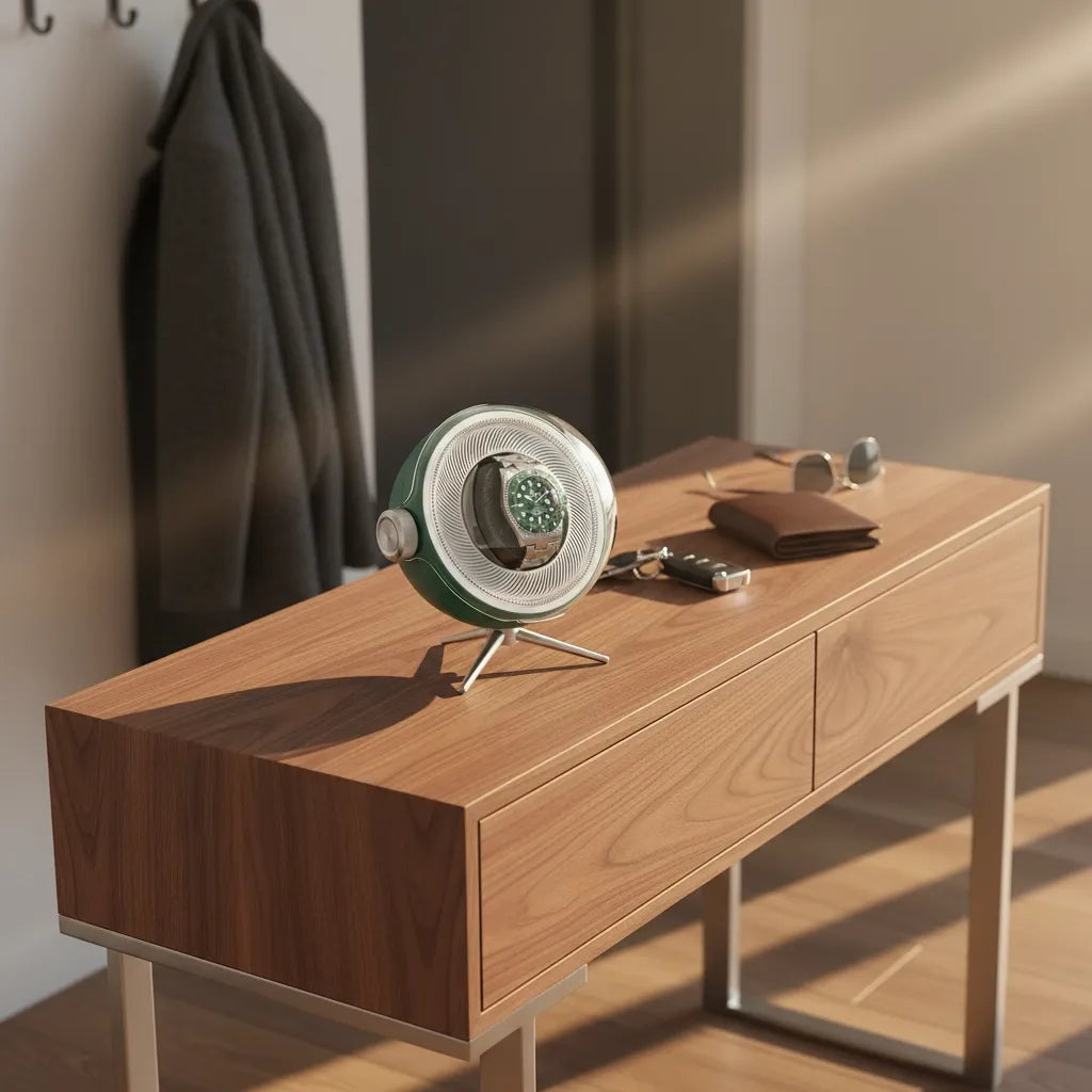 Remontoir Automatique « Verdoyant » – 1 Montre