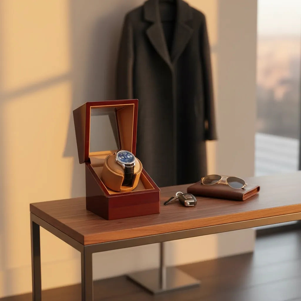 Remontoir Automatique « Vernis » – 1 Montre