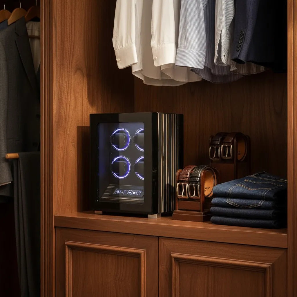 Remontoir Automatique « Zircon » – 4 Montres