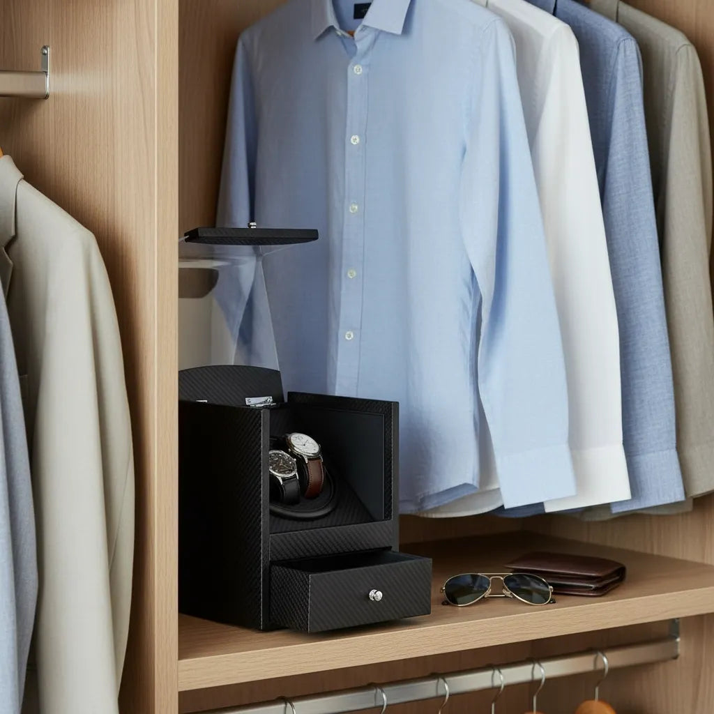 Remontoir « Carbombre » – 2 Montres