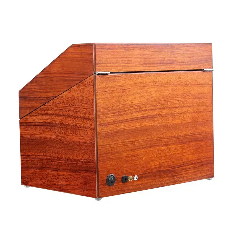 Automatic Watch Winder for 13 Watches – Cherry Wood