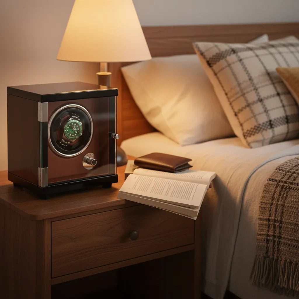 Remontoir en Bois « Ocrier » – 1 Montre