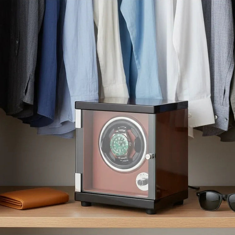 Remontoir en Bois « Ocrier » – 1 Montre