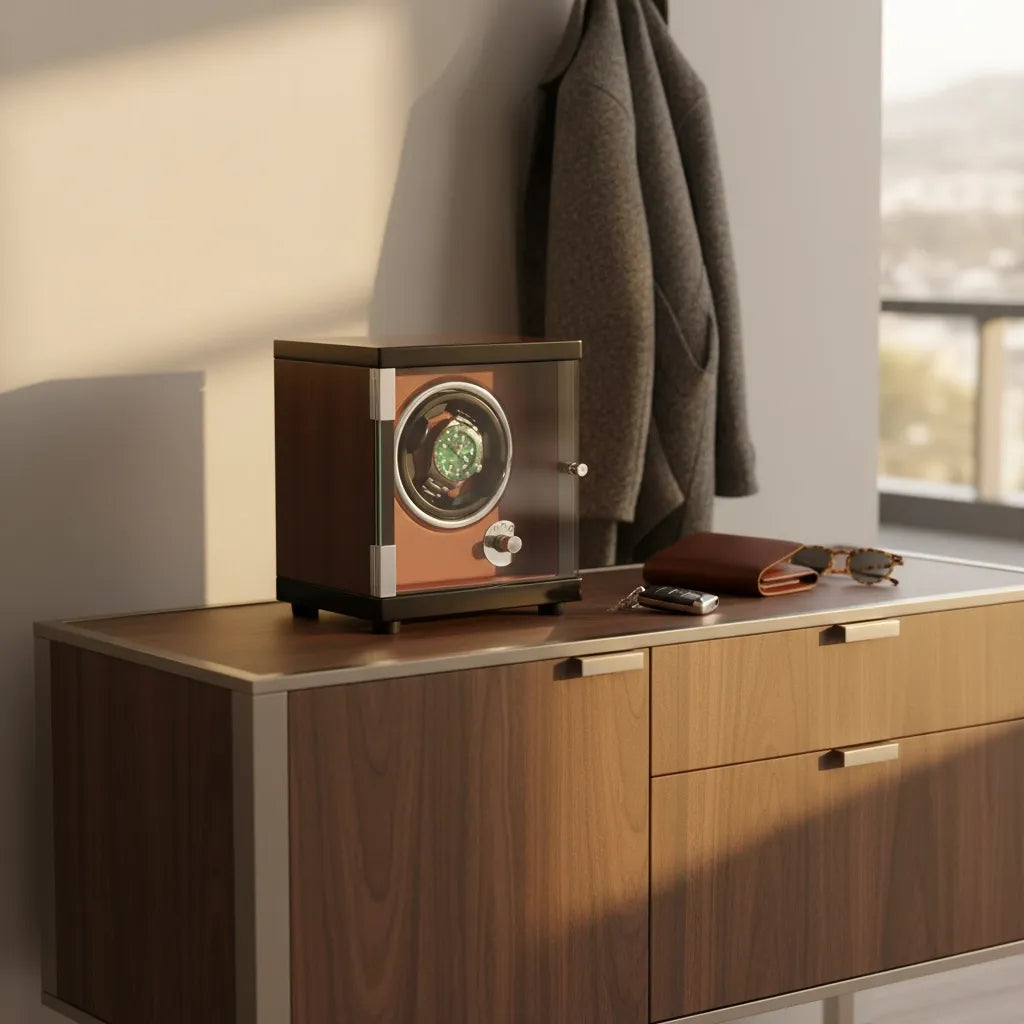 Remontoir en Bois « Ocrier » – 1 Montre