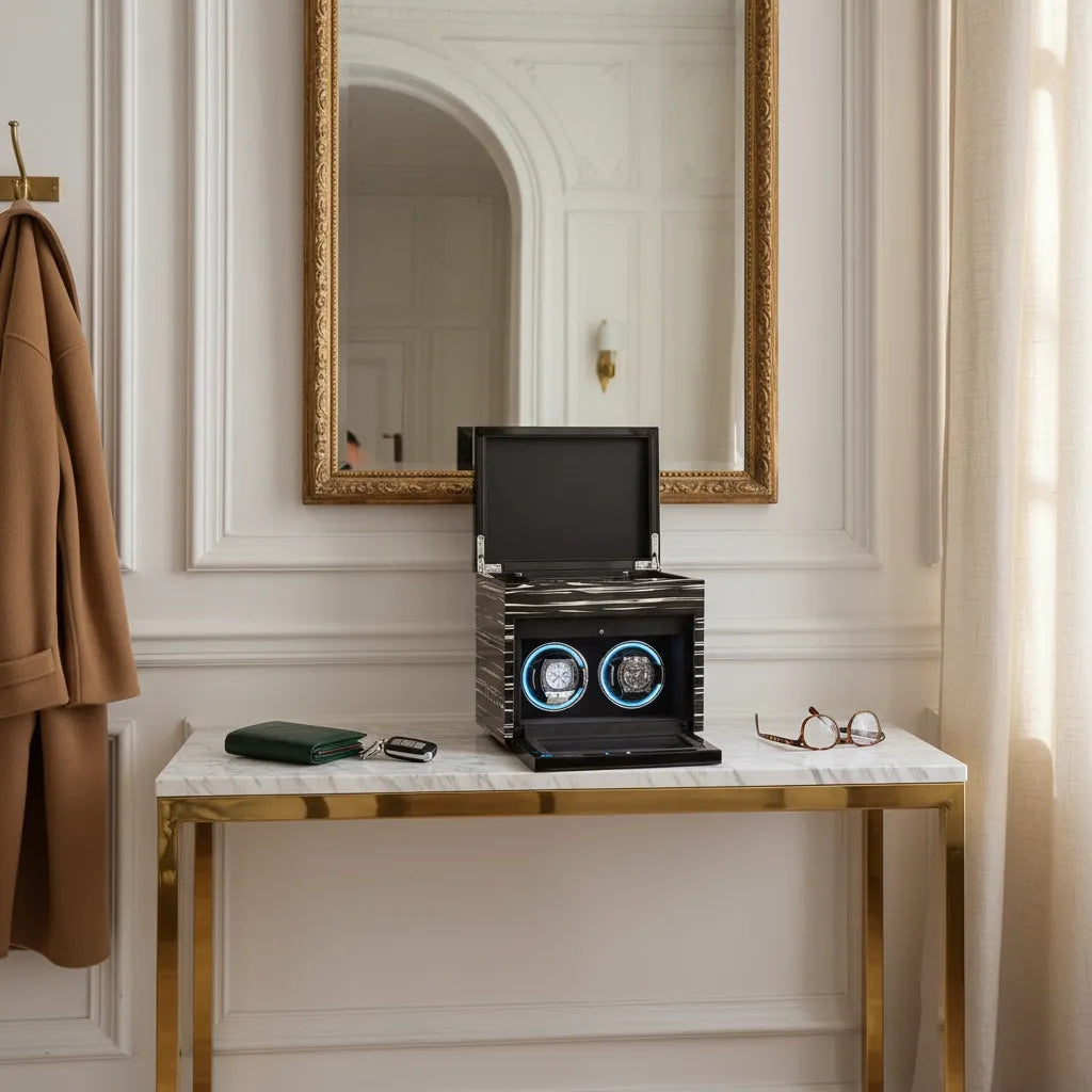 Remontoir pour Montres « Zébrure » – 6 Montres